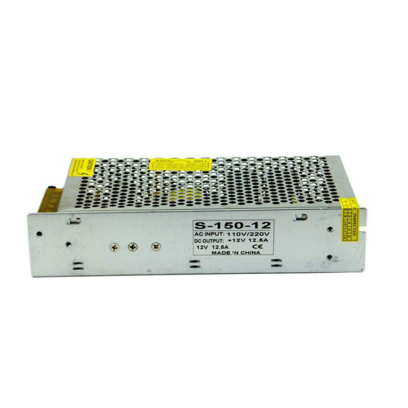 150w LED Driver | Single Output DC12V 125A LED Driver 150w LED Strip Power Supply Indoor