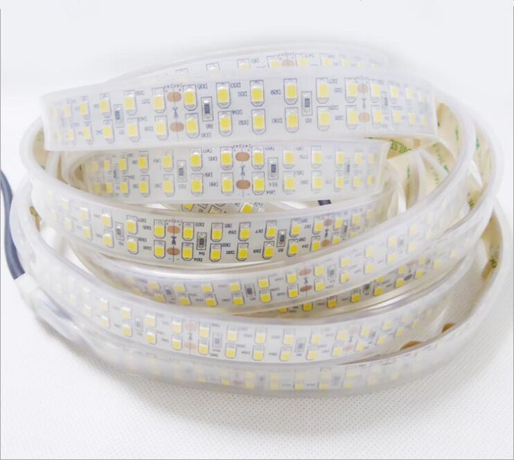 Double Row LED Strip light 2835 | IP68 Underwater Pool 2835 LED Strip Dual Row Tape Light 240 LED Per Meter