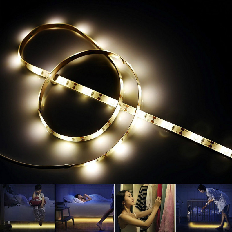 Light Round Bed | Flexible LED Digital Bed Lighting Sensor Strip Light Round Bed