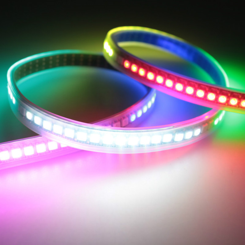 addressable rgbw led strip | DC5V 432WM Addressable SK6812 rgbw Digital Strip 144 LED Per Meter