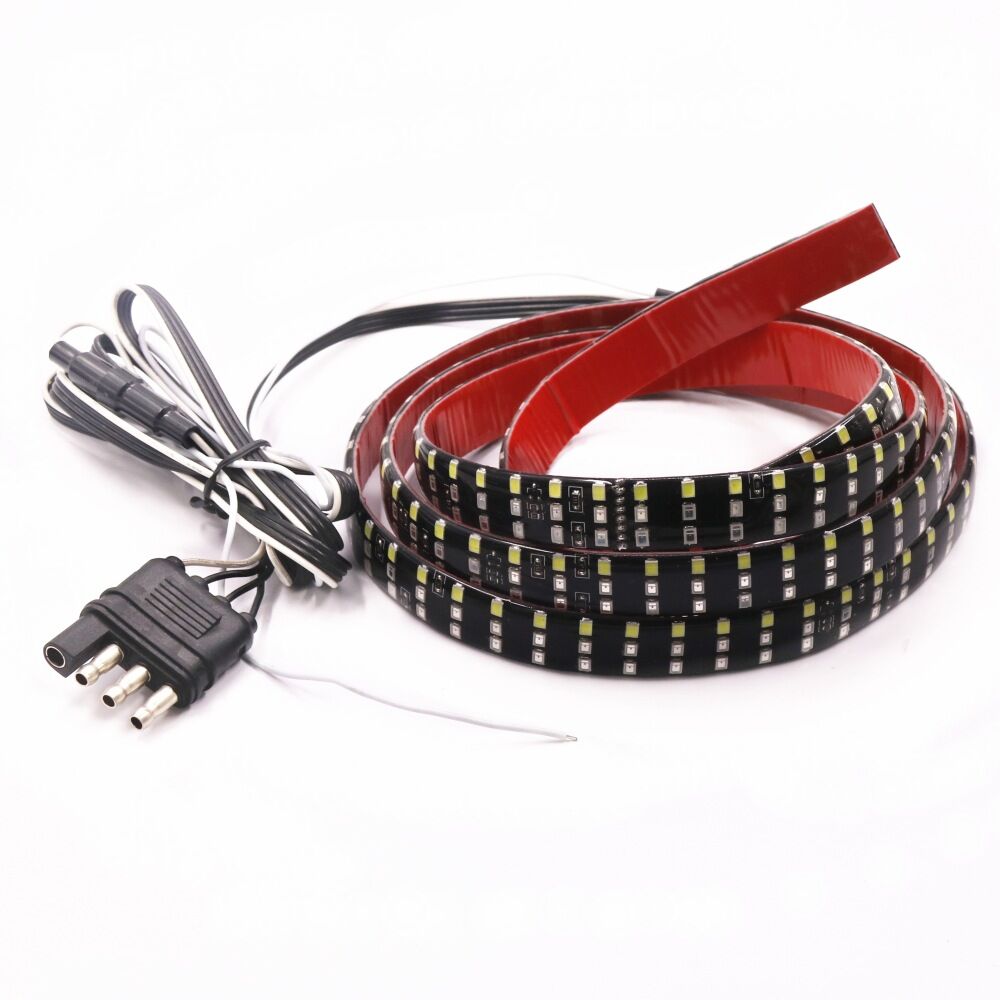 car led light strip | 4 pin 3 Color Indicators LED Turn Signal Strip Decoration LED Flexible Car Strip