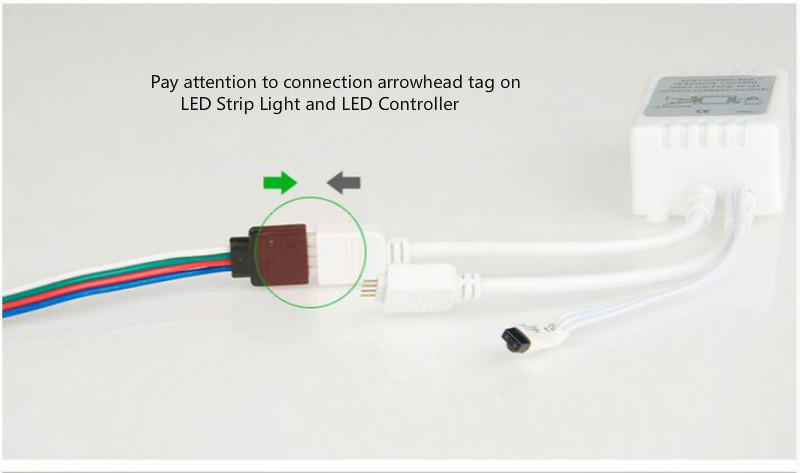 rgb led strip controller | SMD5050 3528 RGB LED Strip Light 24 Key RGB IR Remote Controller 12 24v