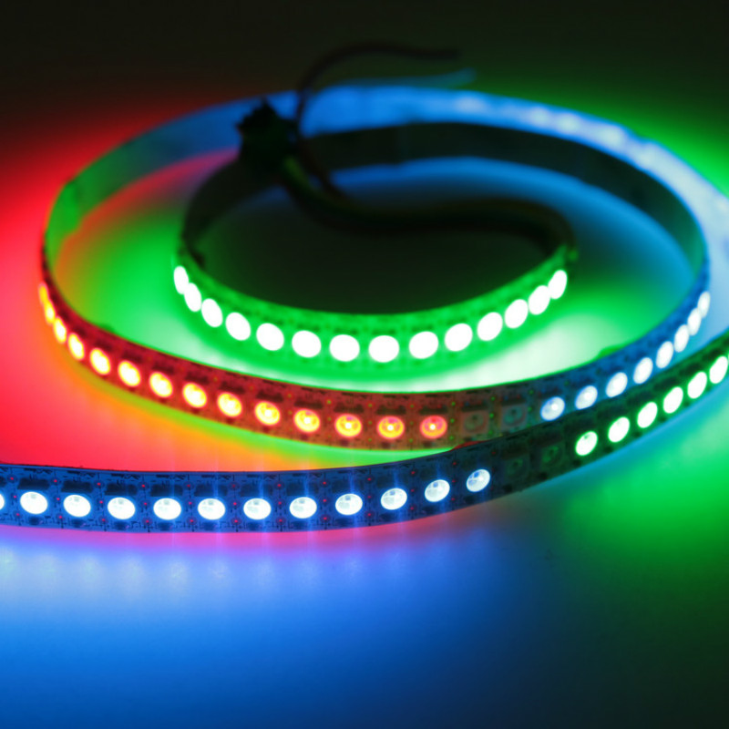 smd 5050 addressable rgb led strip | DC5V 432WM Addressable SK6812 rgbw Digital Strip 144 LED Per Meter