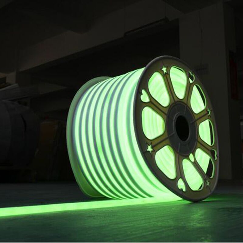 rgb neon flex | 150ft 24V Flexible LED RGB Neon Flex Stripe Light DIY RGB Decor Lighting 1425mm