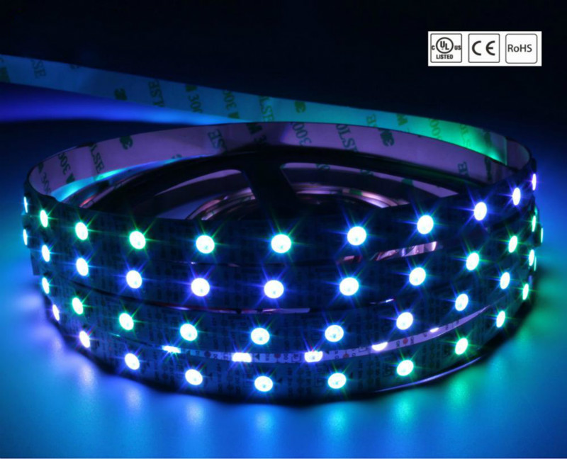 led ws2812b | Digital Flexible DC5V Programmable RGB ws2812b LED Strip SMD5050 Magic Dream Color