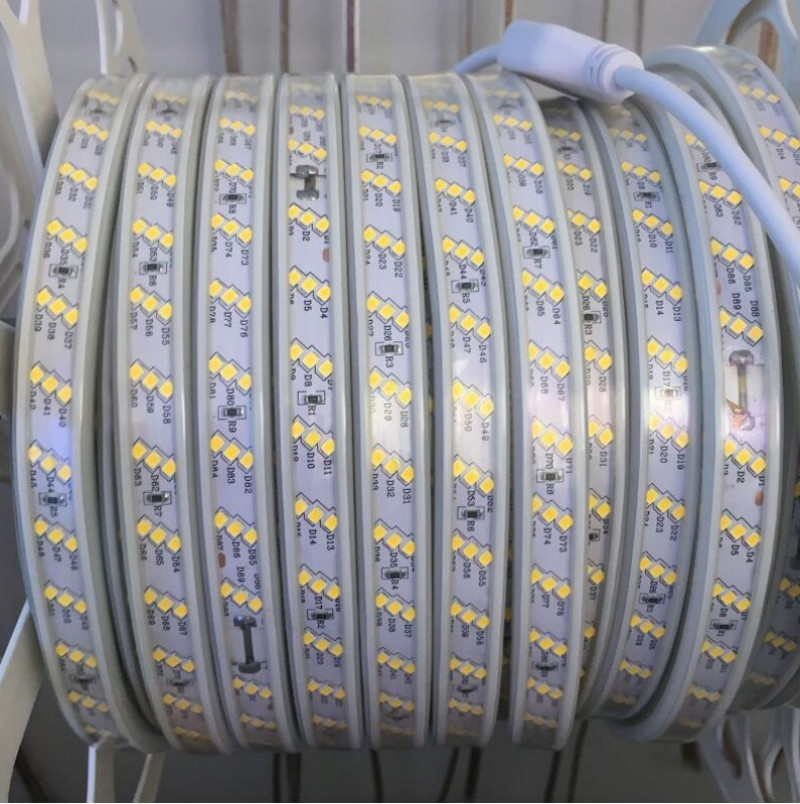 2835 led strip 220v | High Voltage 110V 220V LED Strip IP65 AC Controller 180 LED Per Meter Strips 2835 SMD Light