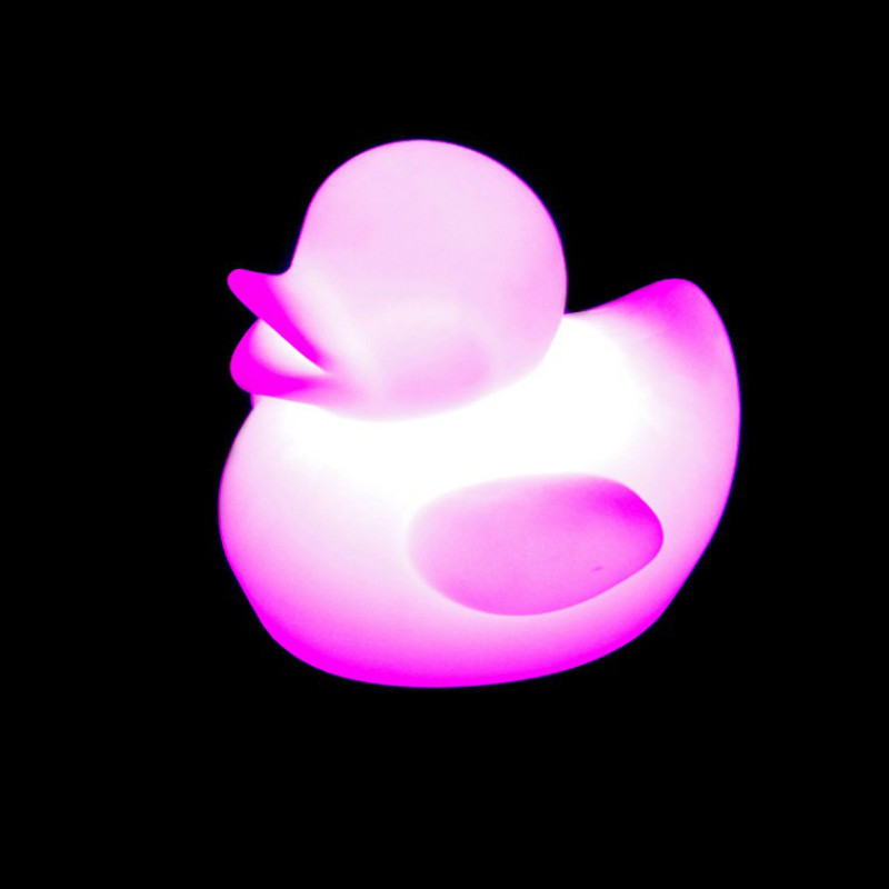 duck lamp | Waterproof light up float duck 16 colors change illuminated decoration duck night light