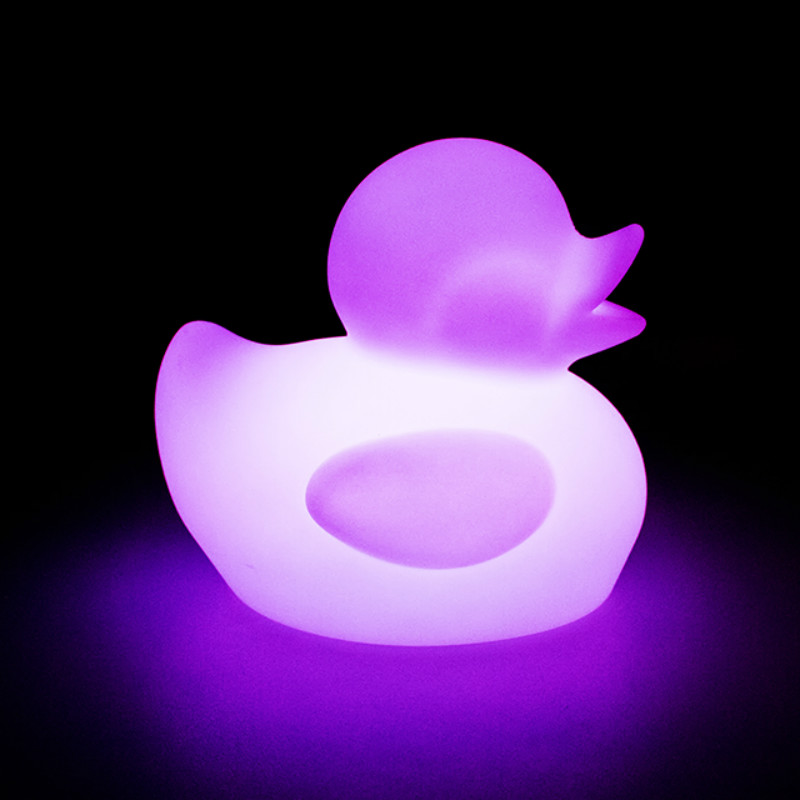 float light up rubber duck | Waterproof light up float duck 16 colors change illuminated decoration duck night light