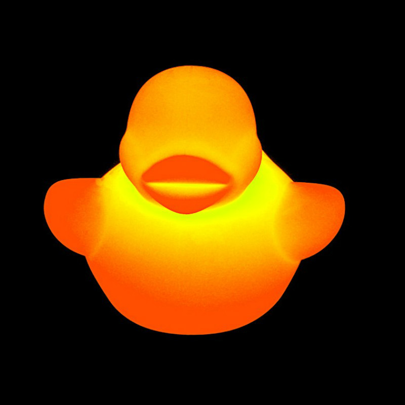 light up bath duck | Waterproof light up float duck 16 colors change illuminated decoration duck night light
