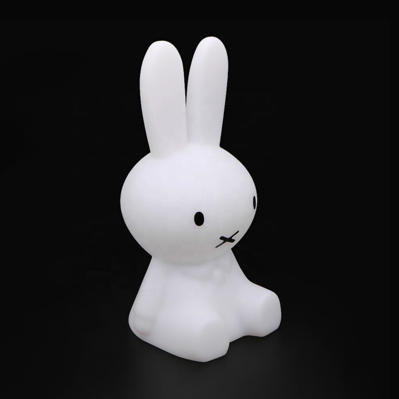 miffy rabbit | 20 inch Dimmable LED Desk Lamp Children Kids Room Warm White Miffy Night Light 2800K