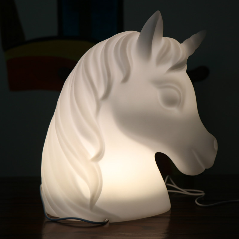 Unicorn LED Light | 30cm Unicorn LED Night Lamp Light Warm White for Room Decoration