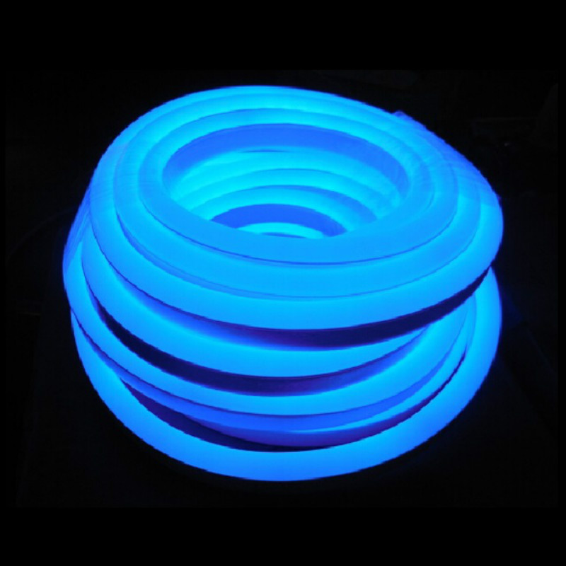 blue neon tube lights for rooms