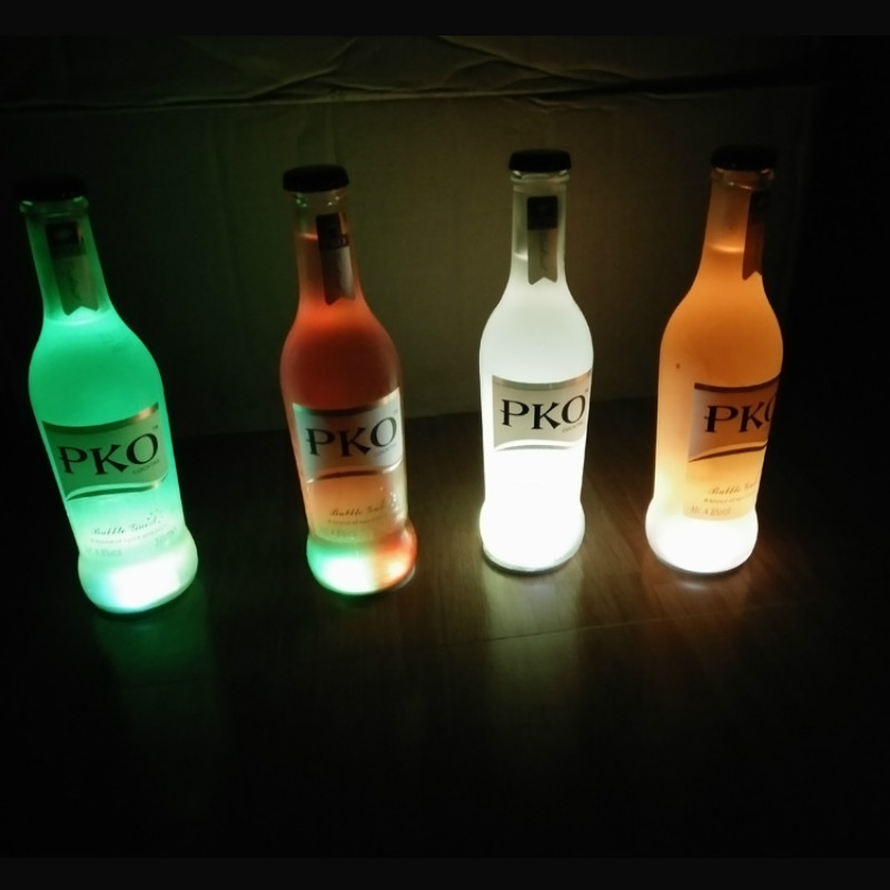 led sticker light | Factory Wholesale LED Coaster Sticker Light Drink Cup Bottle OEM Available