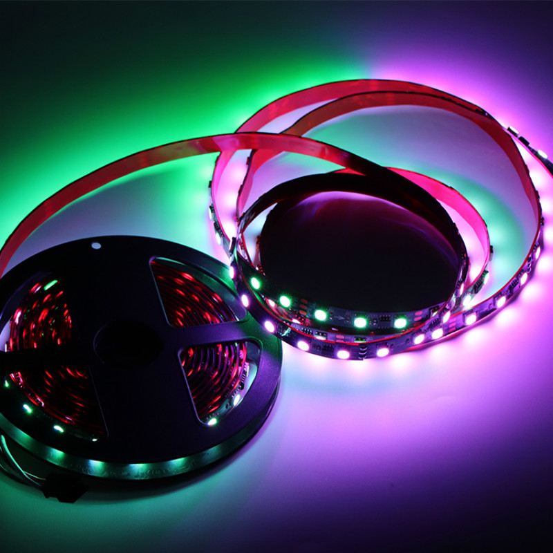 RGB 5050 ws2811 LED Strip | Digital Tape WS2811 IC 12V 144W 60LED 20Pixel RGB 5050 ws2811 LED Strip