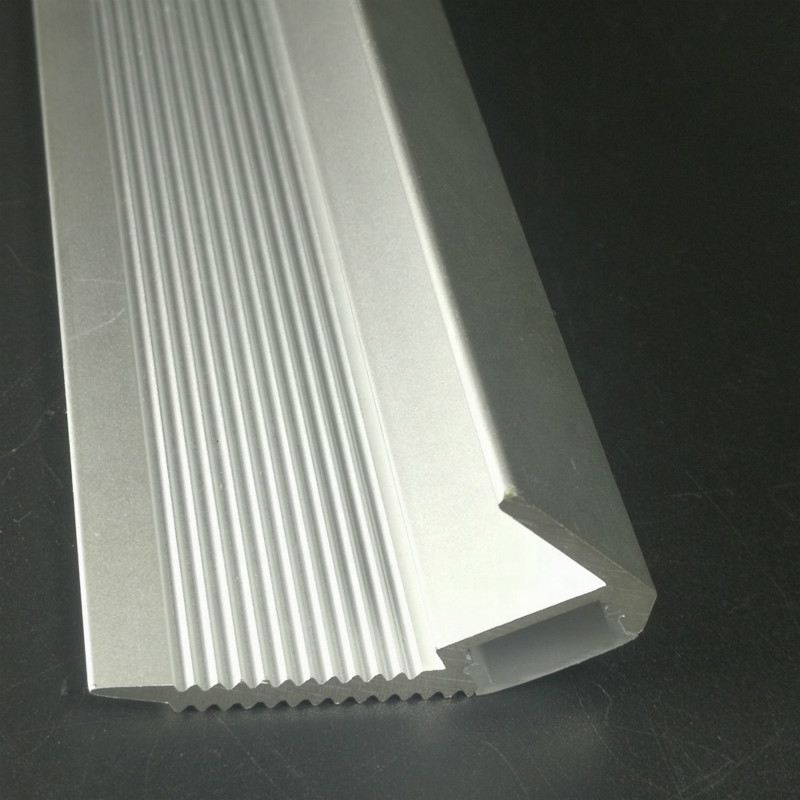 cinema led profile aluminium for stair | Wholesale Aluminum Profile for Stair Mounted LED Stair Profile Light For Theater Cinema Stair Step Nosing Light