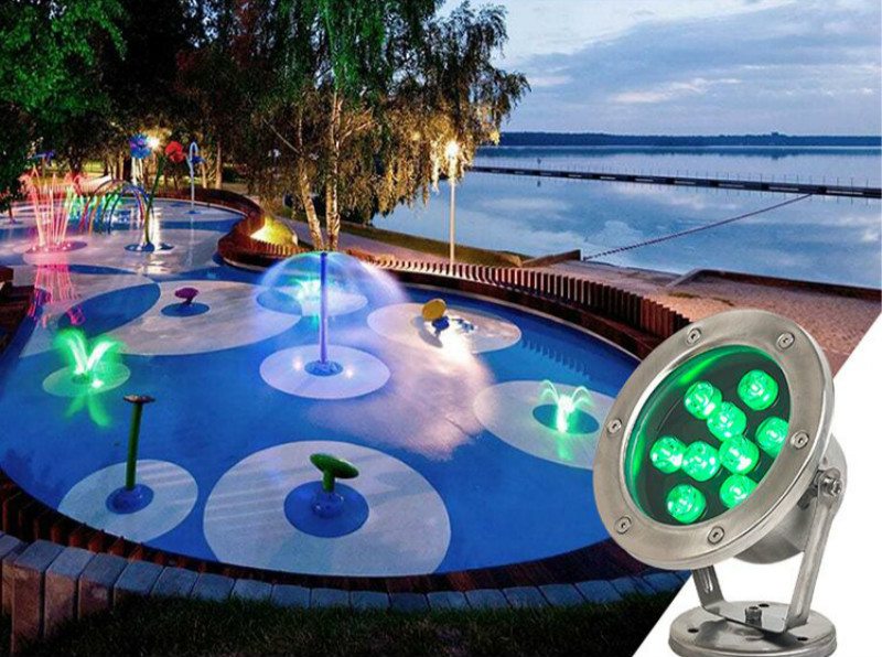 Pool LED Light | LED Pool Light RGB 6W LED Light Underwater LED Swimming Pool Lighting
