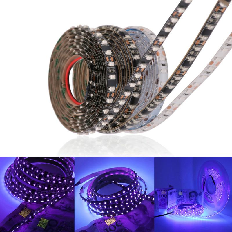 uv led strip light | UV LED Strip Purple UV C Germicidal Purple Led Light Strip 254nm 360nm 365nm 455nm UV Led Strips