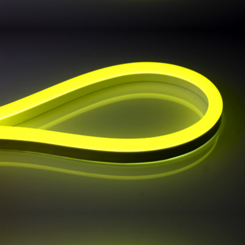 yellow led neon flex | High Brightness 6mm 8mm Silicone Neon Flex 12v 25cm Cut Flexible Neon Strip Tube Light