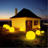 15cm LED Ball | Inflatable Floatable Hangable Multi Color Orb Lights 24 inch LED Deco Balls for Pools Backyard Decoration