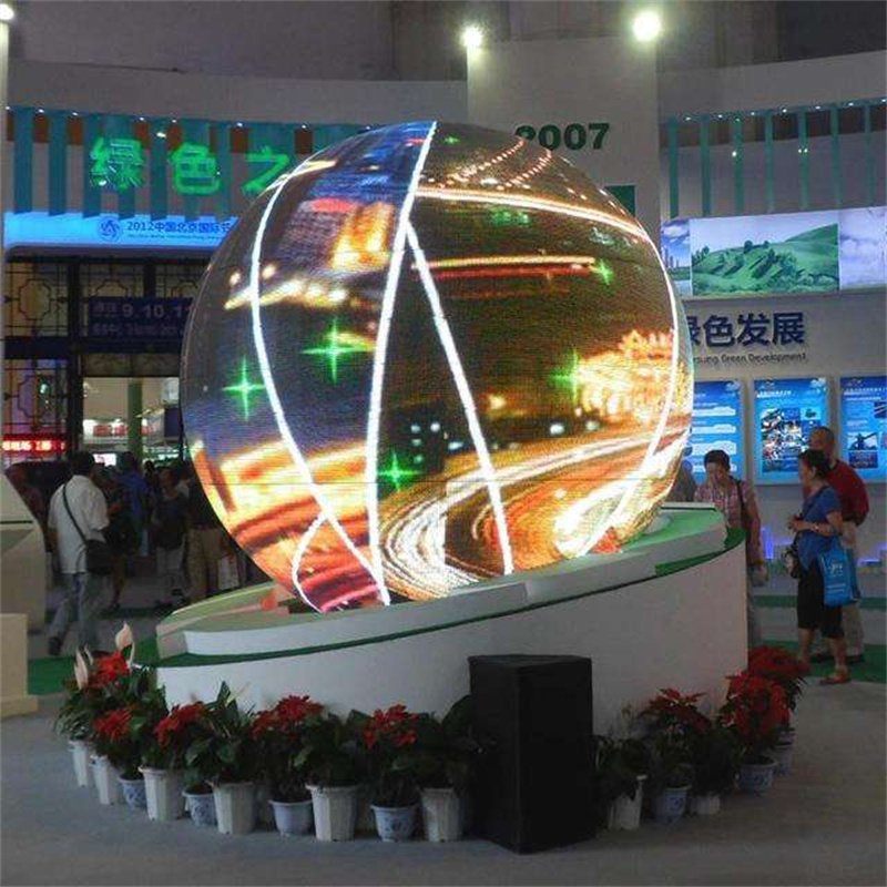indoor LED sphere screen