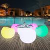 LED Sofa Set | Waterproof Outdoor Plastic Light led furniture sofa illuminated LED Sofa Chairs