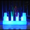 LED light up beer RACK | Party Event Bar Decoration Color changing Terraces led wine rack display with remote controller