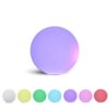 Uppladdningsbar LED-boll | 30 cm 12 tums inbyggd solpanel LED-kulljus utomhus