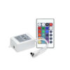 led rgb rf remote controller | SMD5050 3528 RGB LED Strip Light 24 Key RGB IR Remote Controller 12 24v
