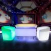 led lighted table and chair | English Style Outdoor LED Lighted Pool Table with Ice Bucket glow in the dark furniture