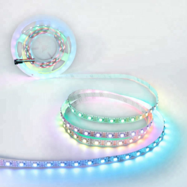 ws2812b led stripe | Digital fleksibel DC5V Programmerbar RGB ws2812b LED Strip SMD5050 Magic Dream Color