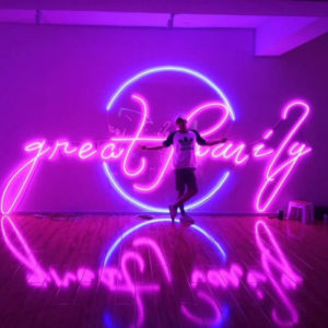 led neon flex bokstav