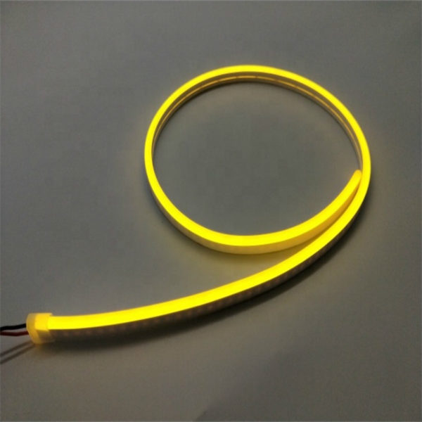 yellow led neon light | High Brightness 6mm 8mm Silicone Neon Flex 12v 25cm Cut Flexible Neon Strip Tube Light