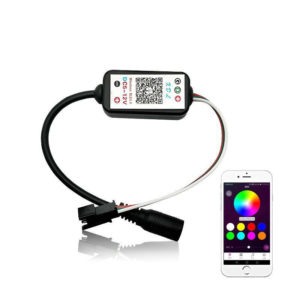 アプリ主導コントローラー | ミニ LED Bluetooth コントローラ 5 12V ドリームカラー LED ストリップ APP コントローラ WS2811 ピクセル