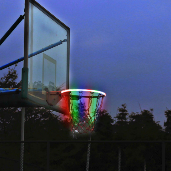 Lekka rama do koszykówki | Luminous LED Basketball Rim Light Elektroniczne obręcze do koszykówki ze światłami LED