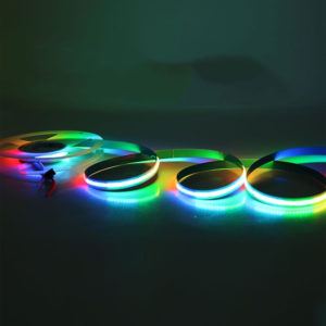 bandă led cob adresabilă | RGB COB LED Strip Smart Dream Color Magic Bandă LED Adresabilă Digital 5V SK6812