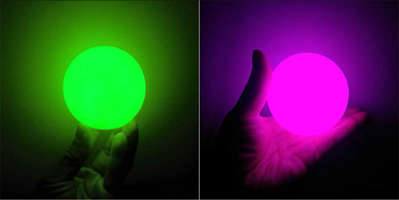 led glow ball | Toy Balls LED Swimming Pool Lighting 8cm Floating Pool Light Remote Control LED Light Ball 6pcs Per Set