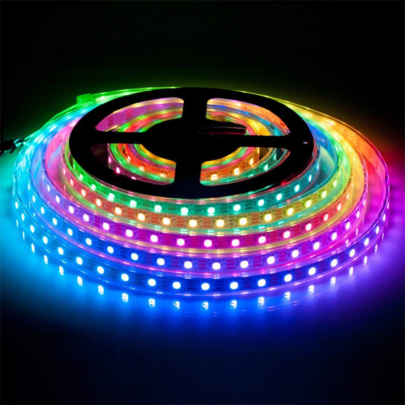 LED Strip WS2812B RGBW | Styr individuellt WS2812b Light RGBW Digital DC5V 60led Pixel Adresserbar SK6812 RGBW LED Strip