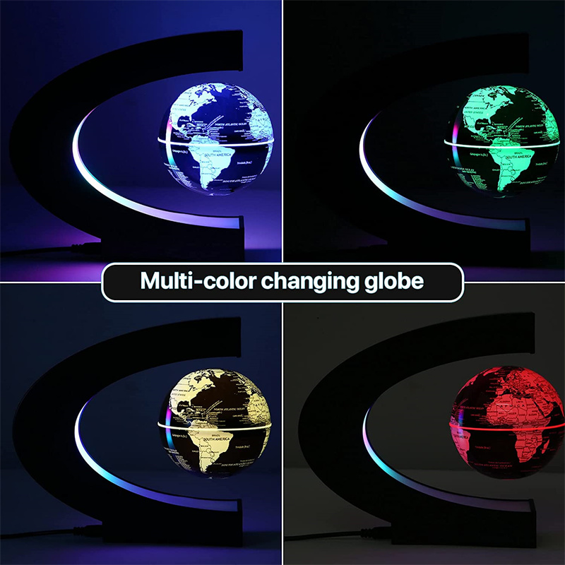 World Map Magnetic Night Light