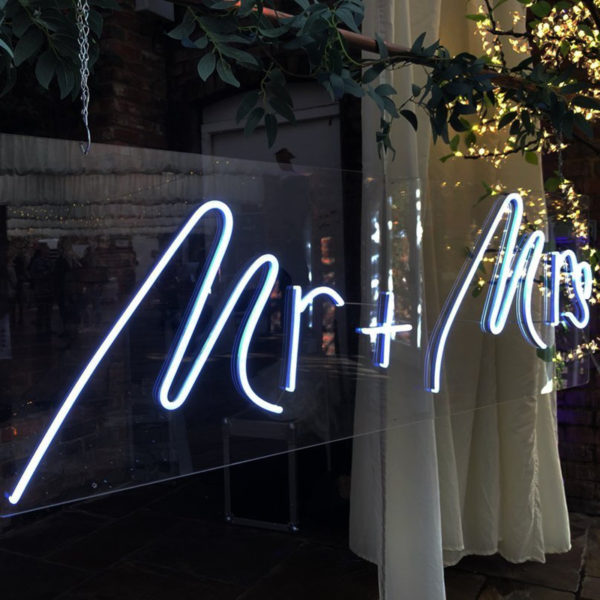 Mr Mrs led neon | mr mrs Sign Wall Large Acrylic Welcome Wedding Signs Custom Neon Signs for Bedrooms