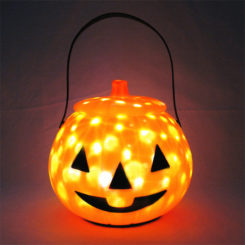 Halloween pumpkin LED lamp