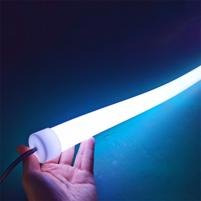 360 degree neon flex | Single Color Round Shape LED 12V 360 Viewing LED Neon Tube Flex Strip Diameter 25mm 40mm