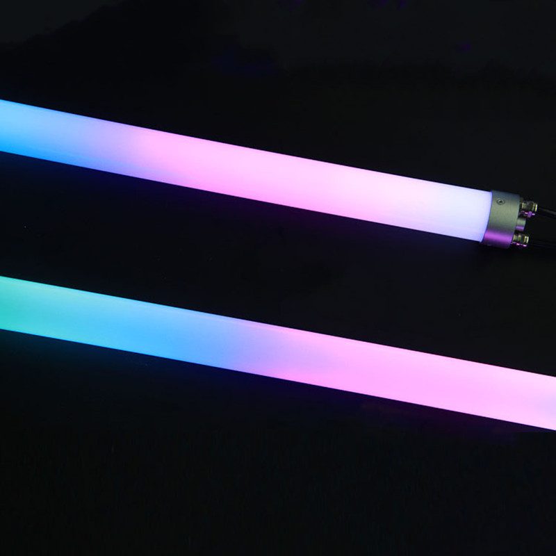 360 neon flex dmx | D40mm 360 Degree Addressable Neon Flex LED Tube Pixel 360 DMX Neon Bar 192ledsm