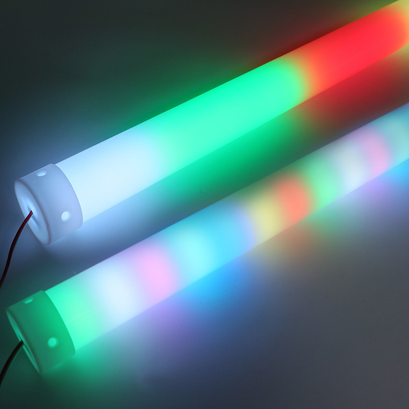 neon flex 360 dmx | D40mm 360 grader adresserbar Neon Flex LED Tube Pixel 360 DMX Neon Bar 192ledsm