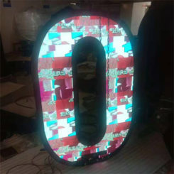 number display screen