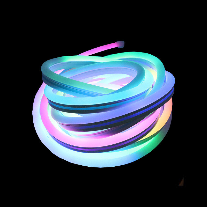 DMX Neon Tube | New Design Time Tunnel LED Light Neon Strip Pixel dmx512