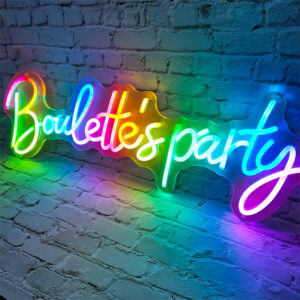Dream Color Neon Sign | Modern LED Wall Art Addressable RGB Neon Signs APP Remote Control Neon Sign
