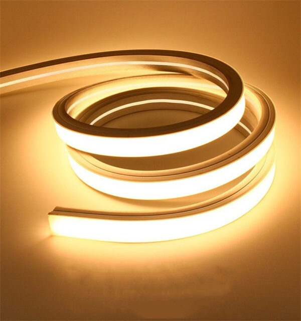 led silicone tube neon flex | 10x10mm Neon LED Strip 3000K LED Silicone Tube Neon Flex 1010 Landscape lighting