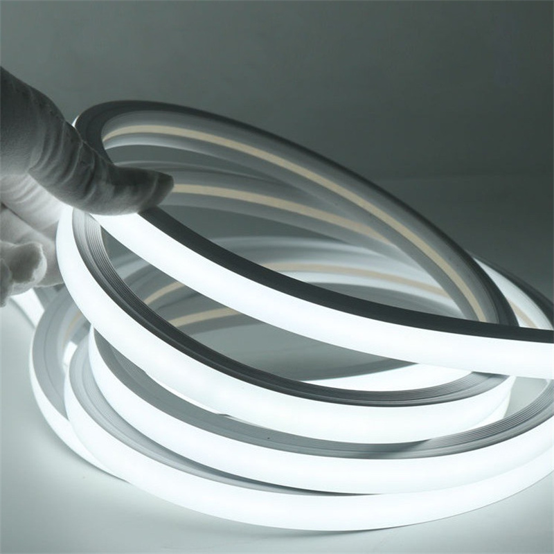 silicone neon flex strip 10mm | 10mm Embedded Silicone Outside Wall Light IP68 2835 LED Neon Strip LED Rope Lighting 6000K