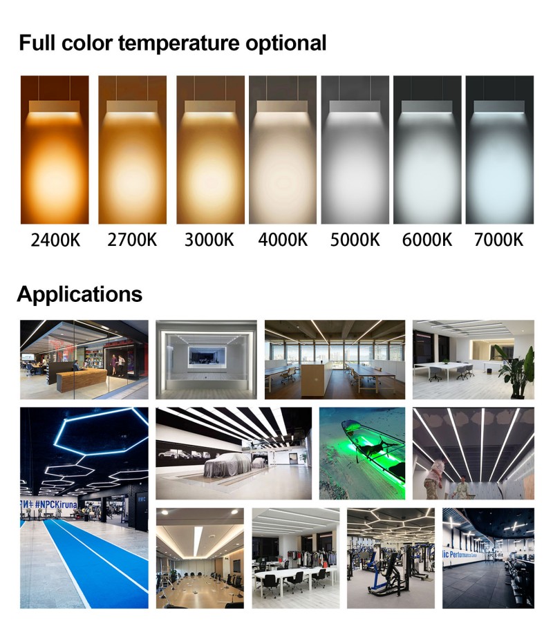 Full Color Temperature LED | SMD2835 224leds Dual White LED Strip 2700 6500K CCT Color Temperature Adjustable Light Strip