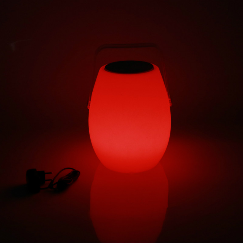 Haut-parleur LED Bluetooth | Haut-parleur de lumière LED sans fil portable rechargeable Lumière musicale colorée IP65 LED Bluetooth